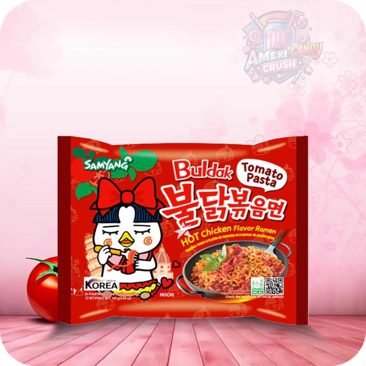 Samyang Hot Chicken Ramen Tomato Pasta 140G