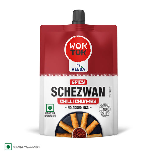 Wok Tok Schezwan Chilli Chutney 100Gm (8906069404150)