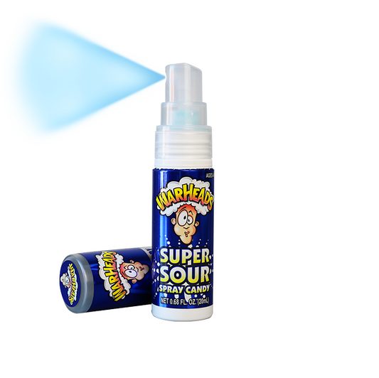 Warheads Super Sour Spray Candy Blue Raspberry 20ml
