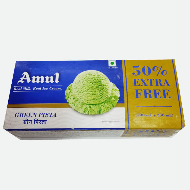 Amul FP Green Pista 750ml