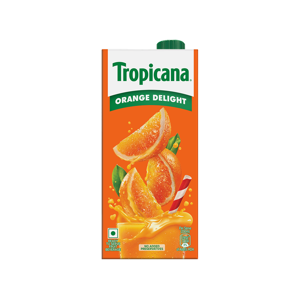 Tropicana Orange Delight Fruit Juice 180ml (8902080002085)