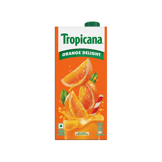 Tropicana Orange Delight Fruit Juice 180ml (8902080002085)