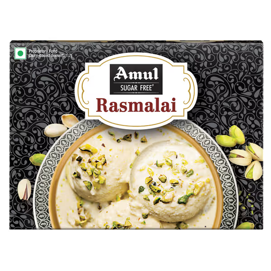 Amul Rasamalai Sugar Free 500G Frz