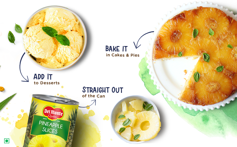 Delmonte Pineapple Sliced 836g (8901246003706)