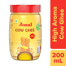 Amul High Aroma Cow Ghee 200ml (8901262030663)