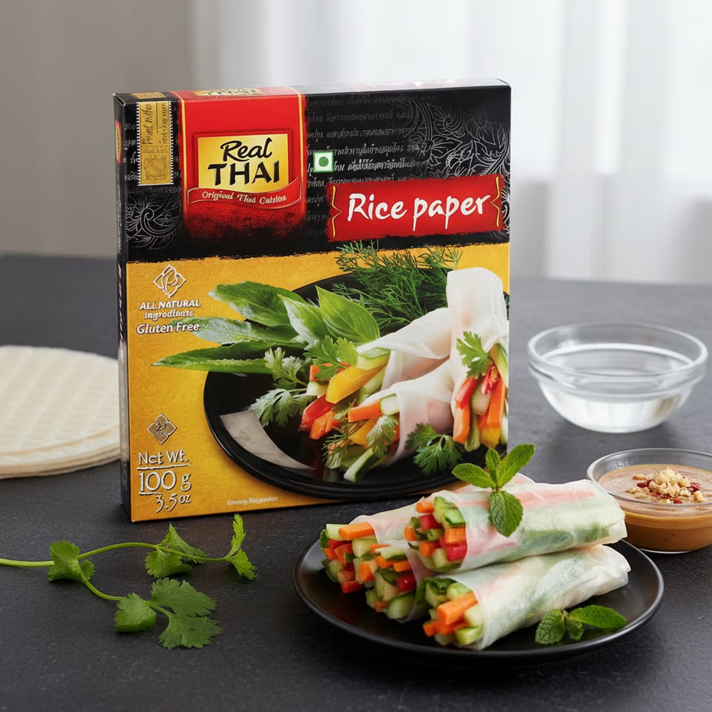 Real Thai Rice Paper Round 22 cm -100g