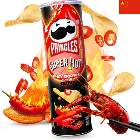 Pringles Chips Spicy Crayfish Flavor