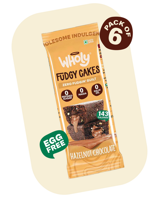 Wholy Fudgy Cake Hazelnut Chocolate 40G (8908020710089)