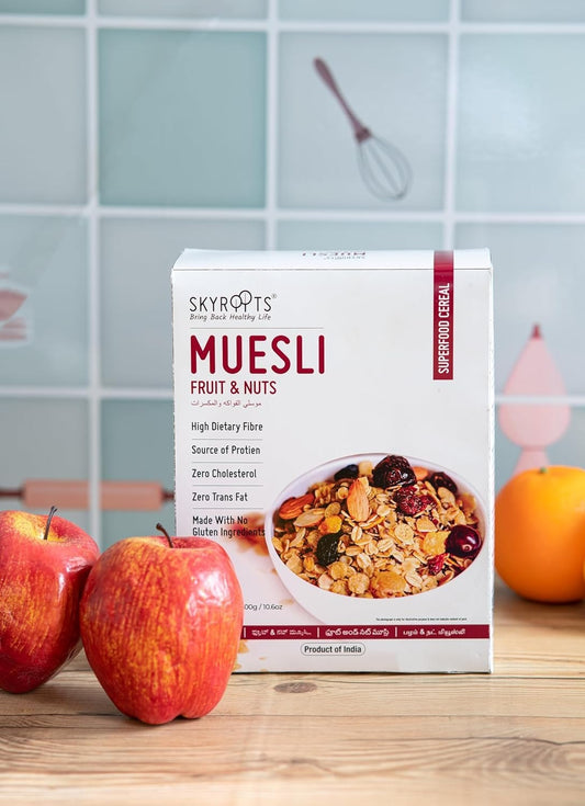 Skyroots Muesli Fruits & Nuts Crunch 300g