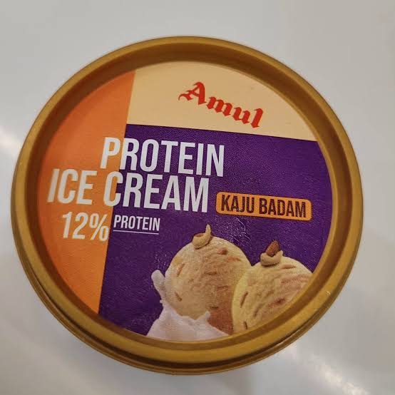 Amul  Protein Ice Cream Kaju Badam 125ml