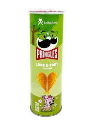 Pringles Chips Lime & Tart Flavor