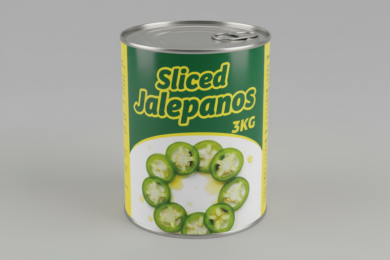 Jalapeno Slice Tin 3KG 