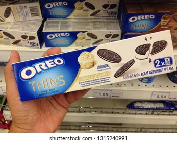 Oreo Vanilla Delight Thins 95g