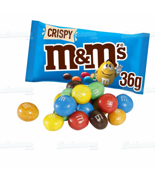 M & M Crispy Chocolate 36Gm
 (5000159561662)