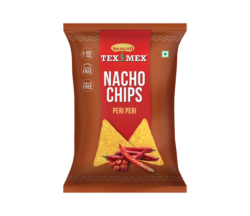 Salsalito Peri Peri Nachos Chips 60G (8906007701136)