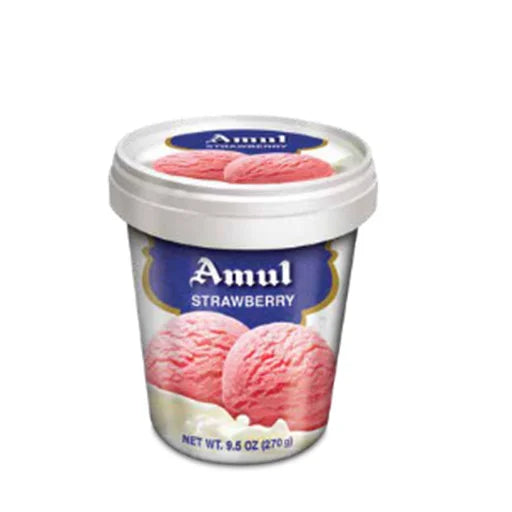 Amul Strawberry Ice Cream 500ml