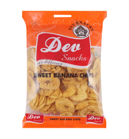 Dev Sweet Banana Chips 175G (8908000385023)