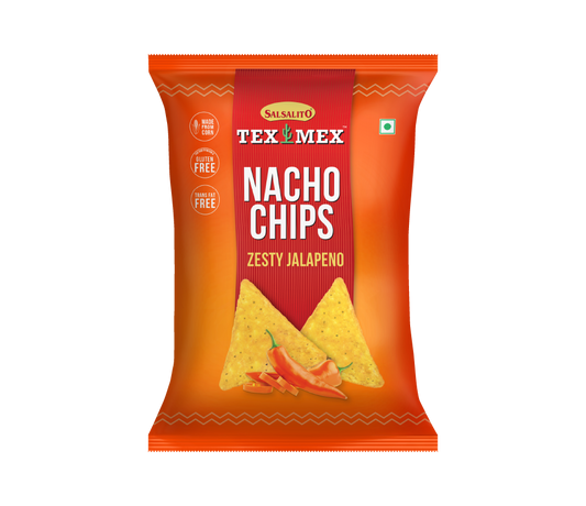 Salsalito Jalapeno Nachos Chips 60G (8906007701112)